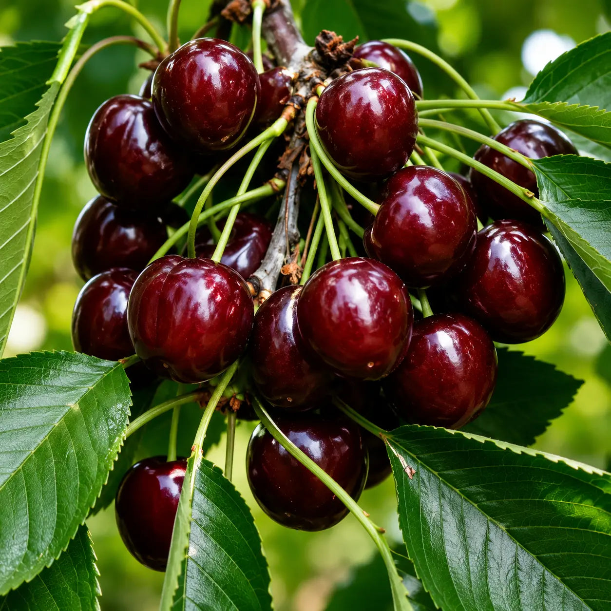 Вишна Сънбърст — овощна фиданка за градина, разсадник Alvera Plant